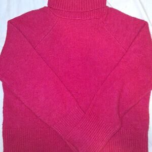 Zara fuchsia turtleneck sweater MEGA-CLOSET CLEAROUT SALE!